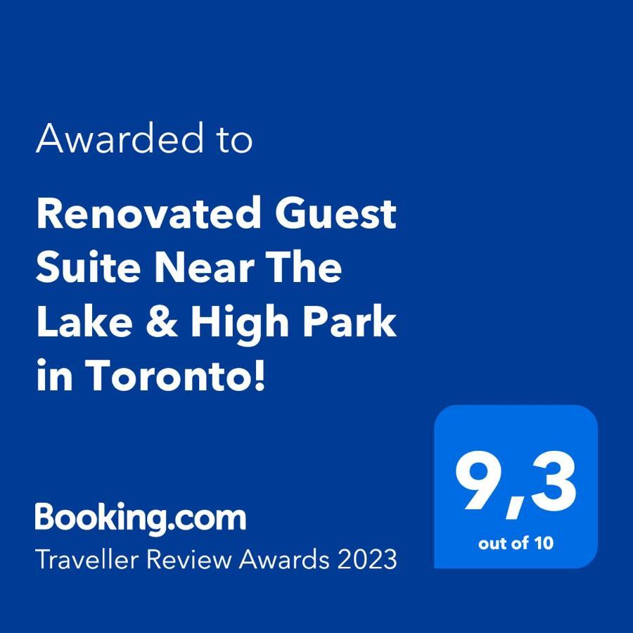 Renovated Guest Suite Near The Lake & High Park In Toronto! Exteriör bild